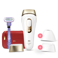 Braun Silk-expert Pro 5 PL5267 Hair Removal System - Effortless, Safe & Effective Hair Removal in White - Model 4210201423423